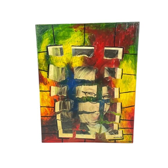 Trevor Williamson Mixed Media Art "Ashley In Pieces" Please READ - Picture 10 of 12